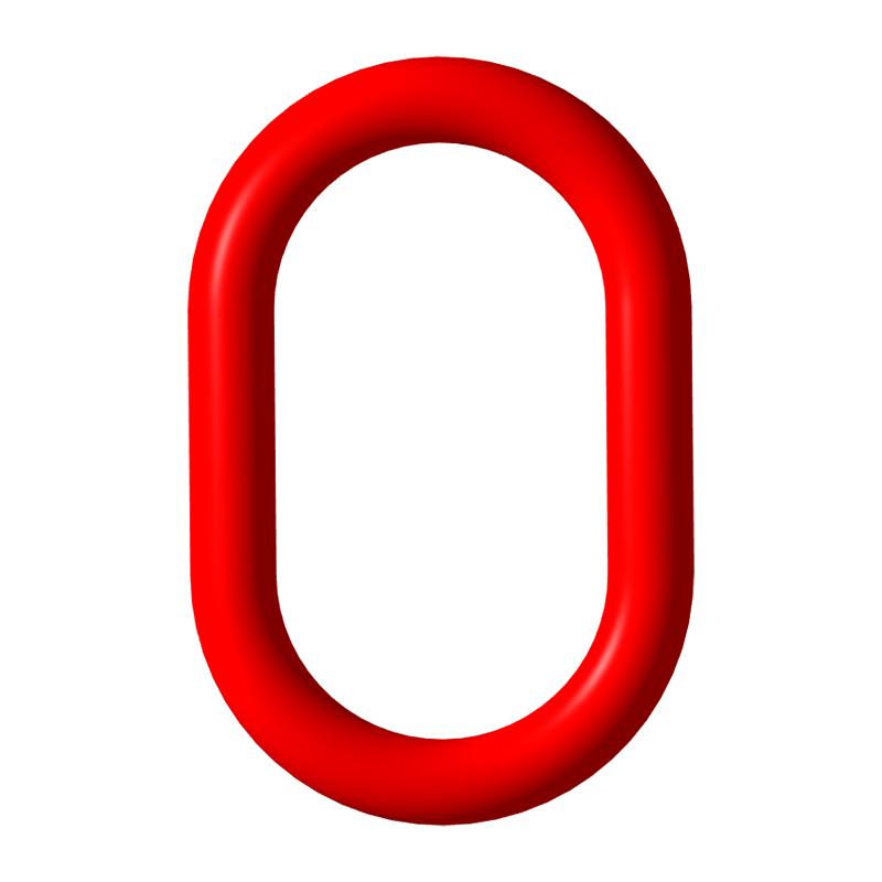 G80级起重强力环3D